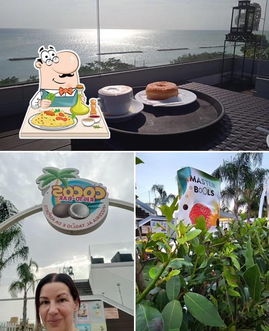 Questa è la foto che presenta la cibo e interni di COCOS BAR