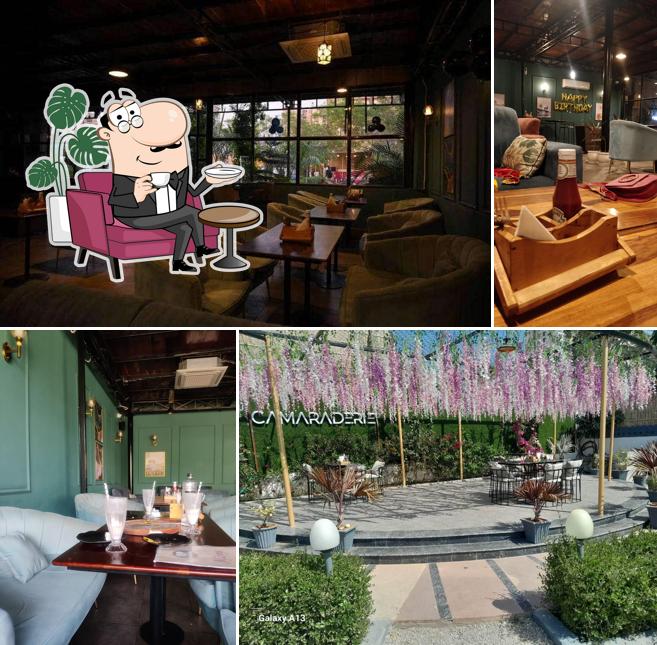 The interior of Camaraderie Lounge And Kitchen