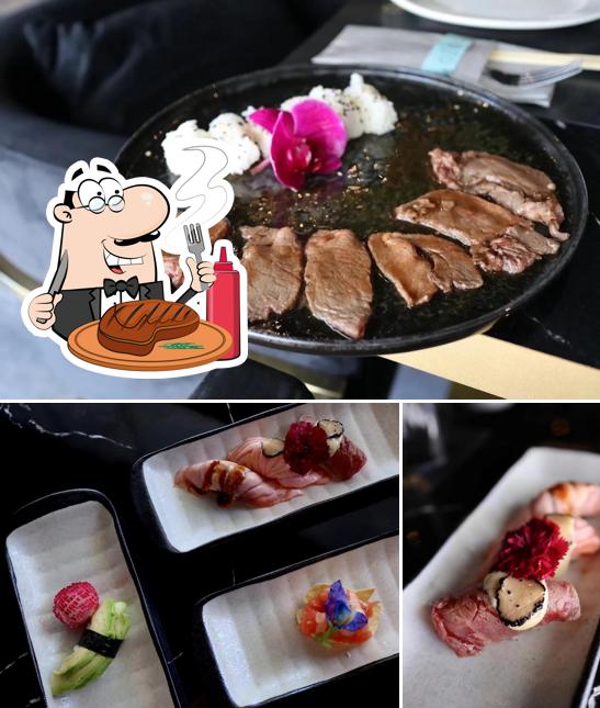 Prenditi i piatti di carne a Ristorante Dozo Sushi Latina