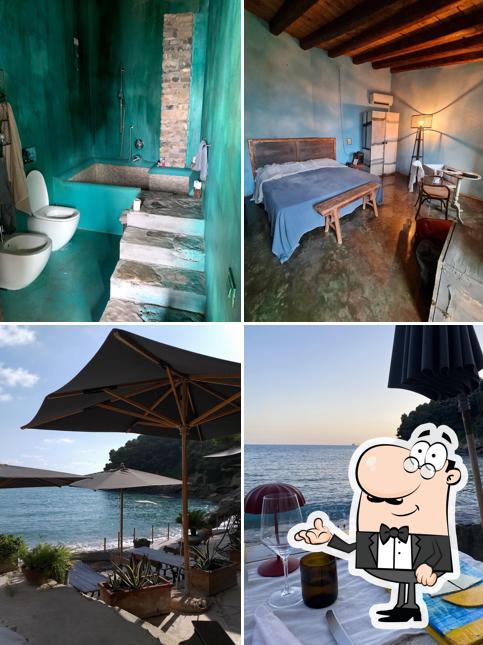 Gli interni di Eco del Mare Night & Day beachclub