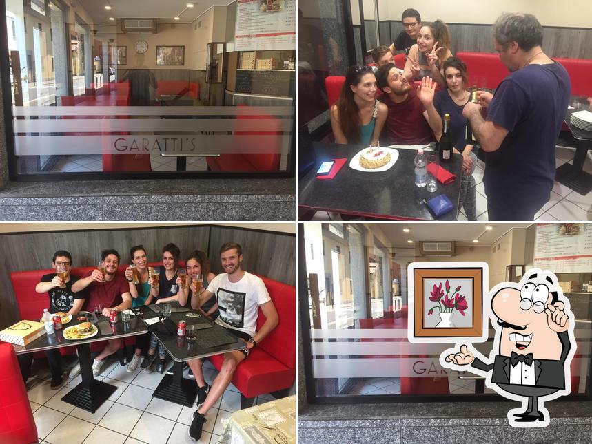 Dai un'occhiata agli interni di Garatti's Pizza Burger Macherio