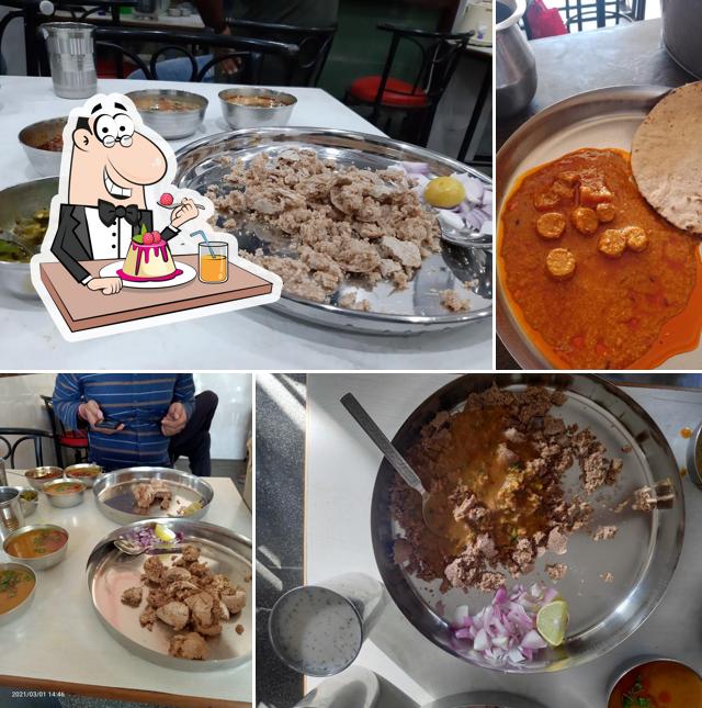 Jai Maa Bhawani Dal Bati Churma provides a number of desserts