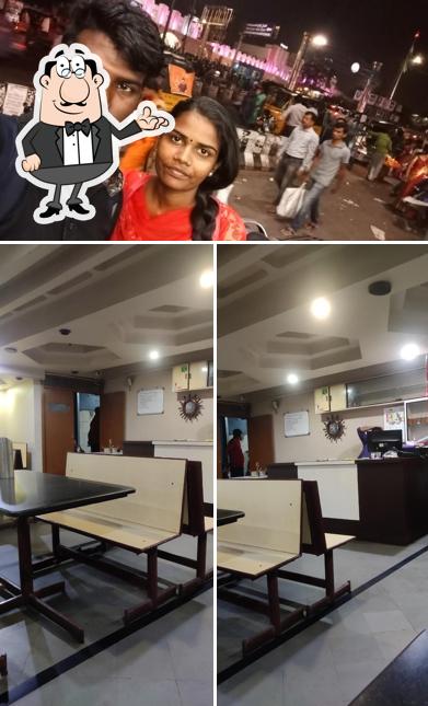 The interior of Kerala hotel,Secunderabad
