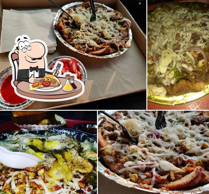 Pick pizza at Narayan Egg Corner