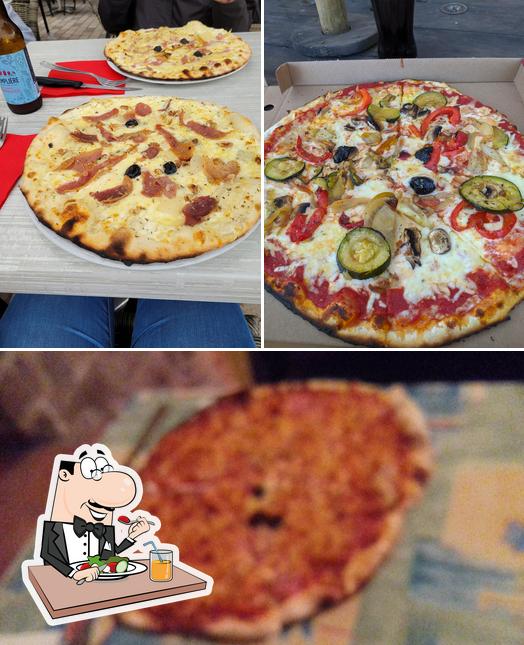 Nourriture à Pizzeria Le Grillon