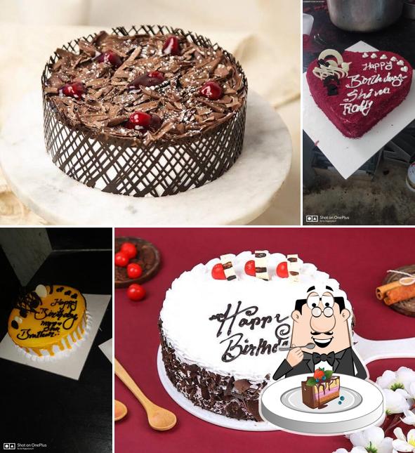 Chocolate cake at Royal Fashions & Food Court