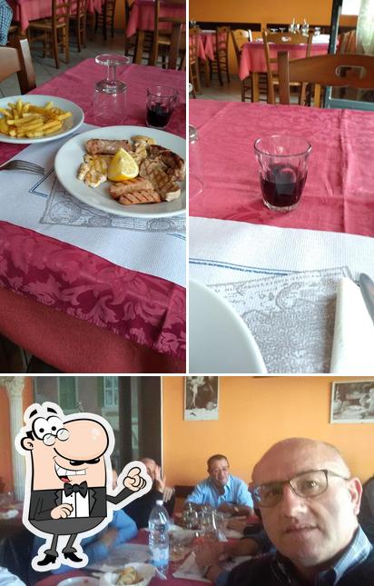 Gli interni di Trattoria Tiramisu