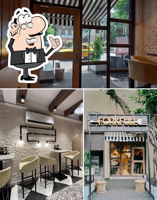 The interior of Forkfull Xpress