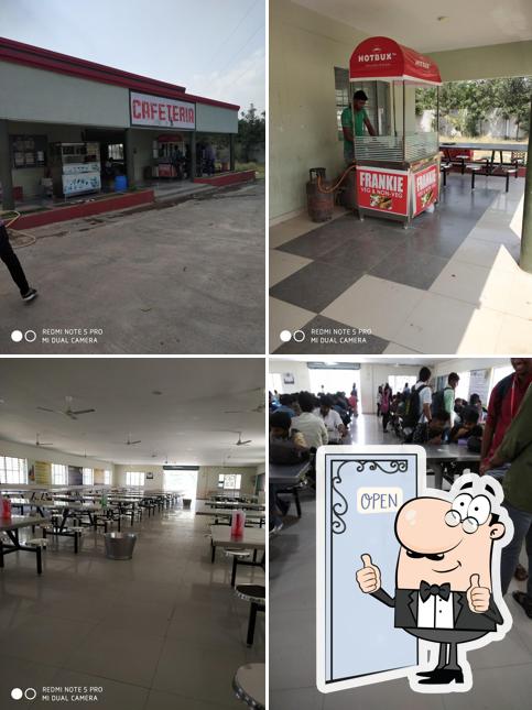 Look at the image of CMRIT Canteen