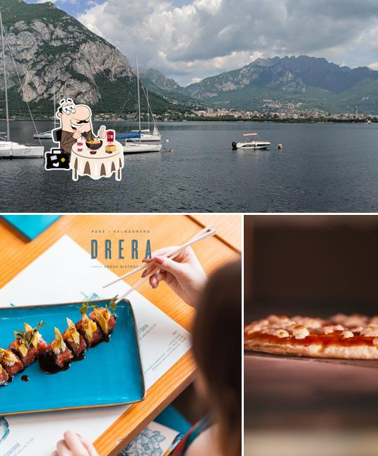 Drera si caratterizza per la cibo e esterno