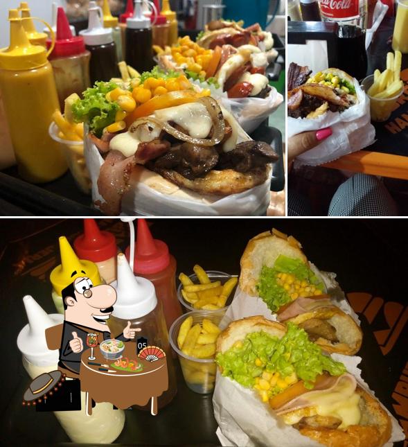 Comida em Flash Burg