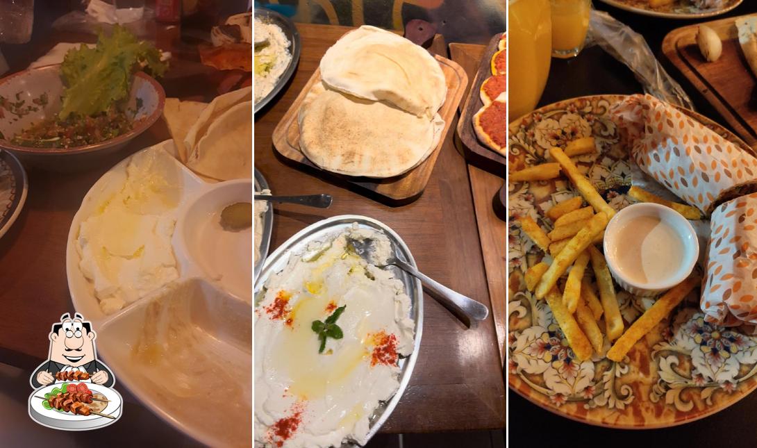 Platos en Maktub Restaurante