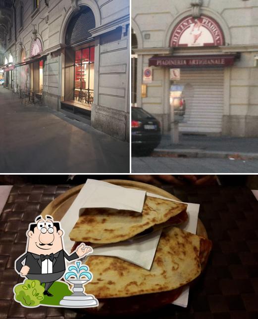 La foto della esterno e cibo di DIVINA PIADINA - Piada bistrot a Milano