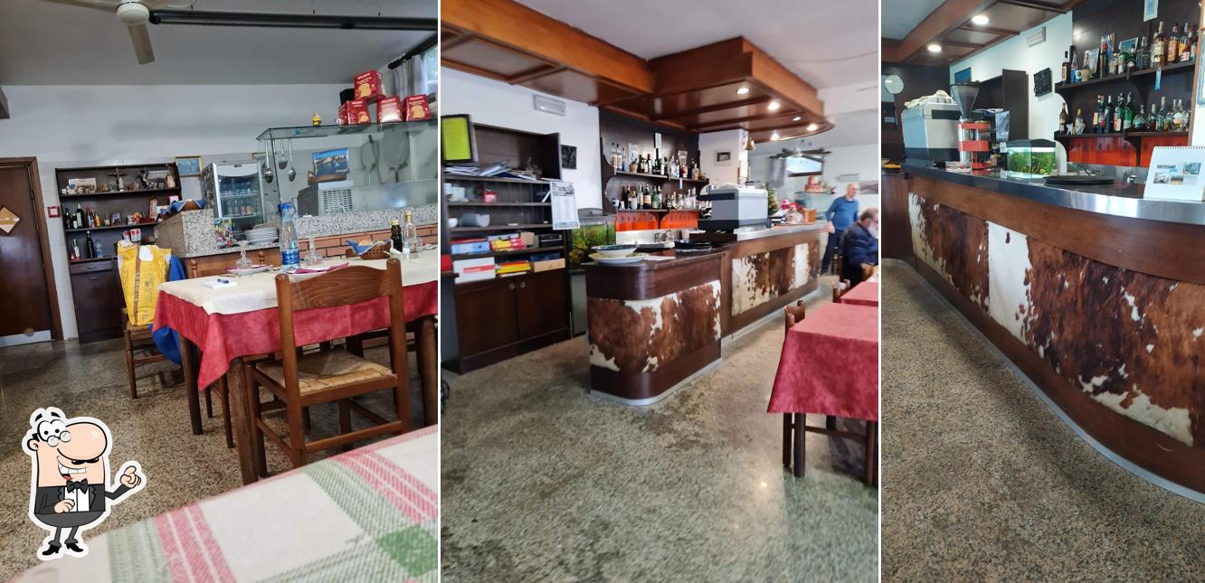 Gli interni di Trattoria Alcazar