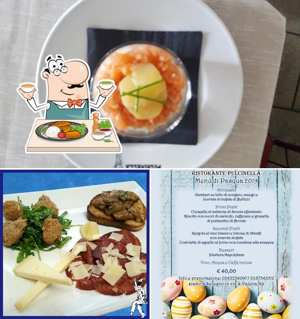 Cibo al Ristorante Pulcinella