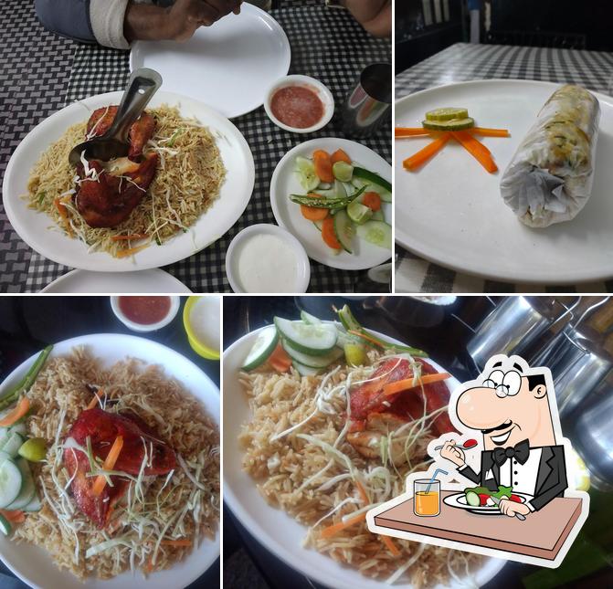 Food at Alif Restaurant