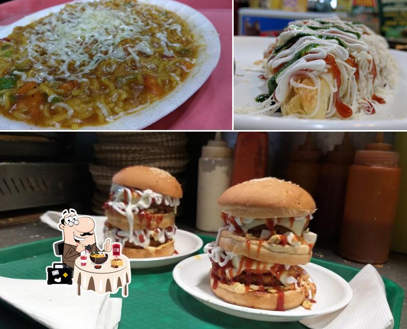 Food at Chawda's Refreshments