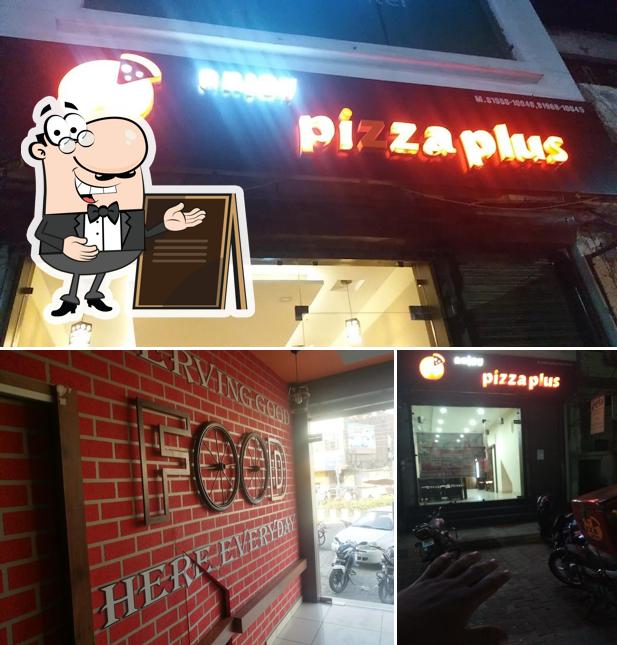 The exterior of Enjoy Pizza Plus ਇੰਜੋਏ ਪੀਜਾ ਪਲੱਸ
