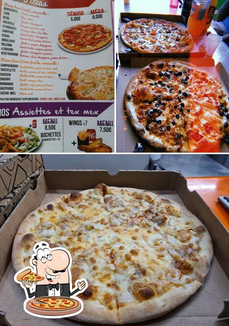 Choisissez des pizzas à Le 81