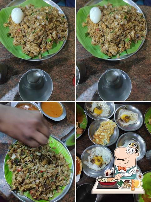 Fried rice at Hotel Tharik Military
