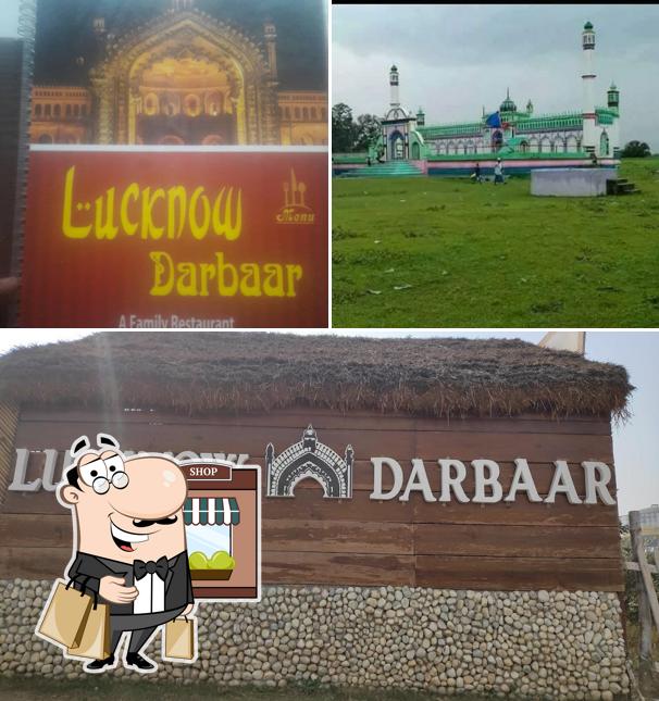Enjoy the view at the outside area of Lucknow Darbaar
