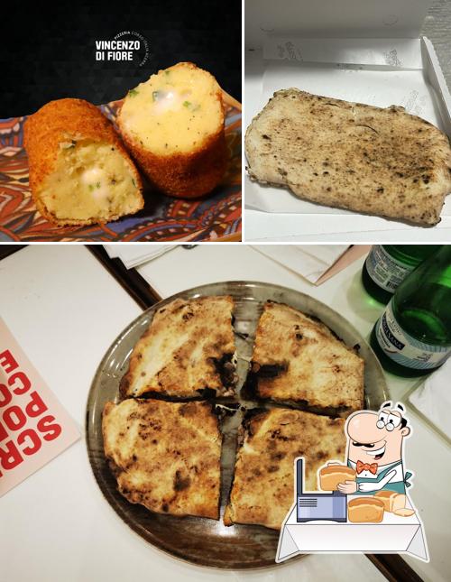 Pane all'aglio al Pizzeria Vincenzo Di Fiore