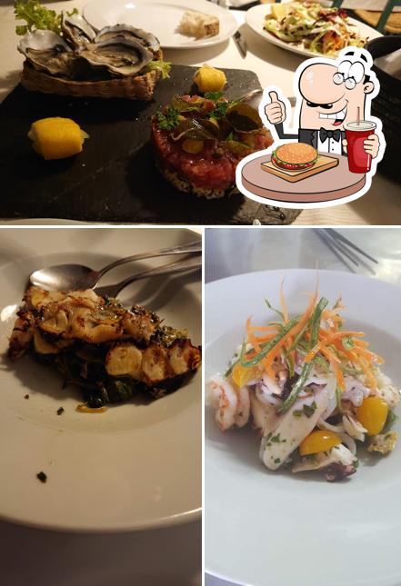 Ordina un hamburger a Luigi a mare Beach & Restaurant