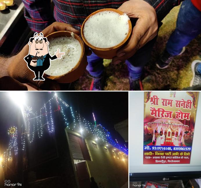 Enjoy a beverage at Shri ram sanehi marriage home