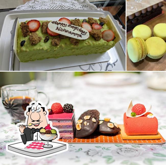 T'ART Cafe offers a number of desserts