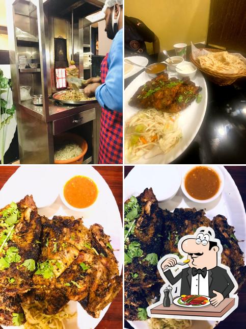 Meals at Zaatar family restaurant