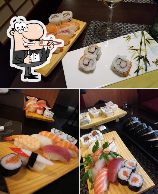 Scegli le diverse opzioni di sushi