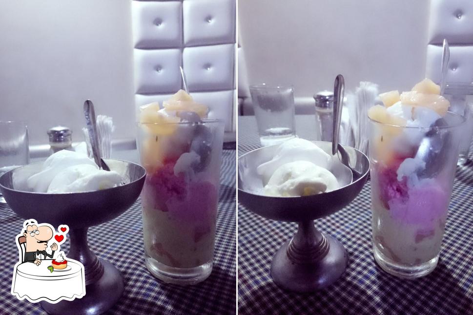 Silver Spoon Restaurant offers a number of sweet dishes