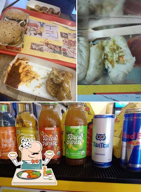 The restaurant's food and beverage