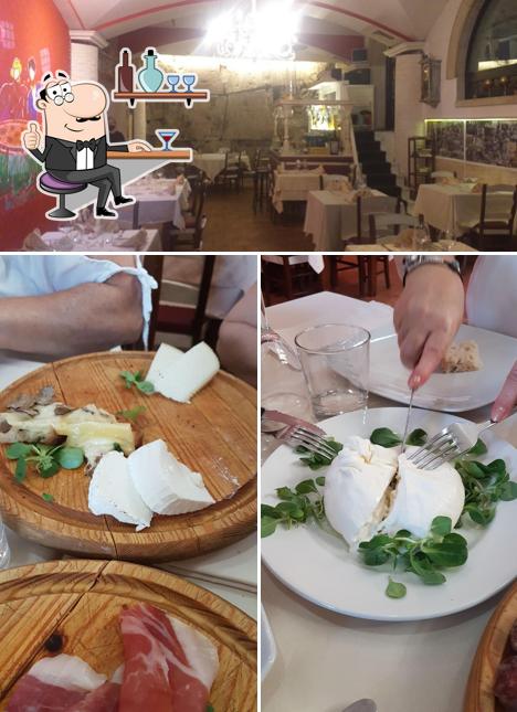 Gli interni di Trattoria Antiche Mura