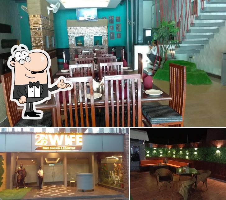 The interior of 2nd wife (fine dining and rooftop)