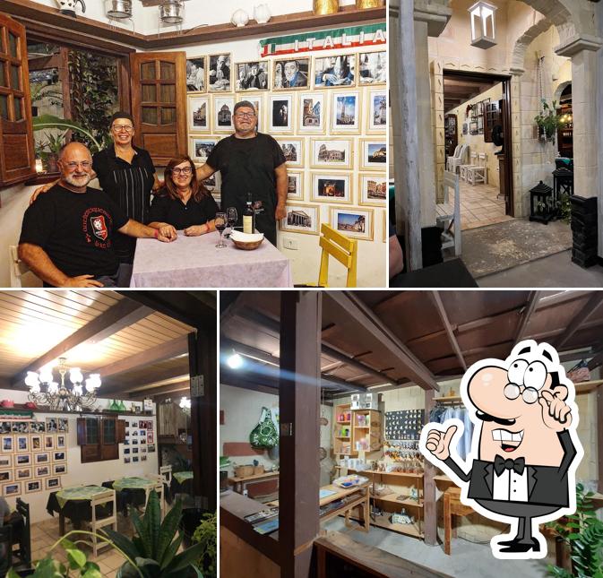 O interior do Duilio Pasta e Pizza