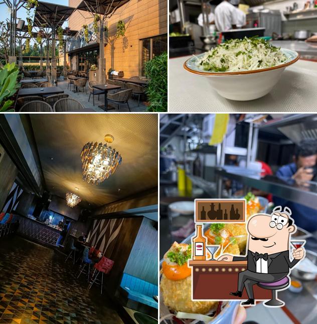 Here's a pic of 24K Kraft Brewzz Fine Dine Restaurant Taproom Lounge Bar