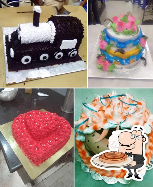 Bakery shop brand of sugar N ice image