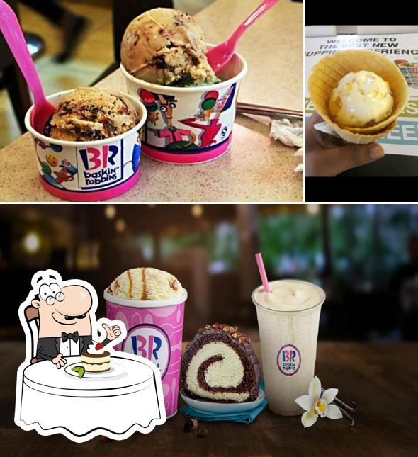 Order the sweet dishes