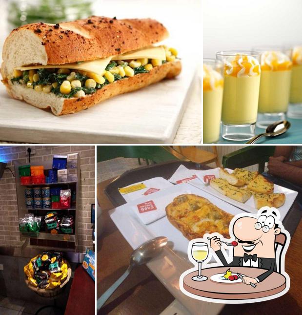 Food at Cafe Coffee Day