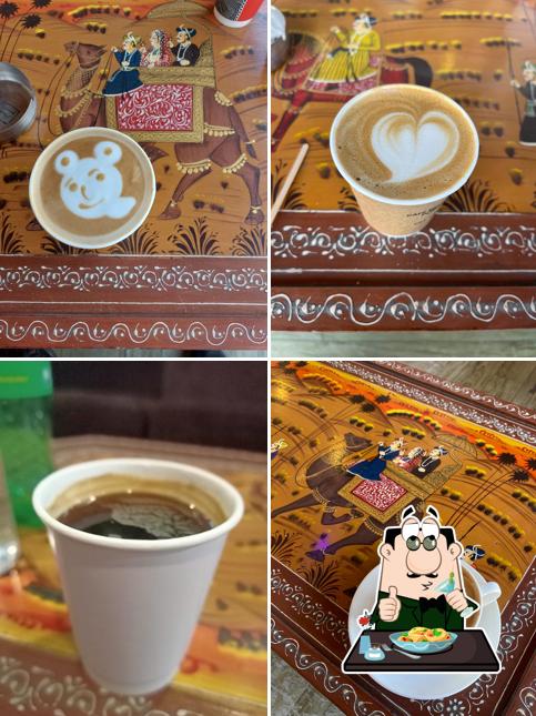 Food at Cafe Melbourne Pushkar