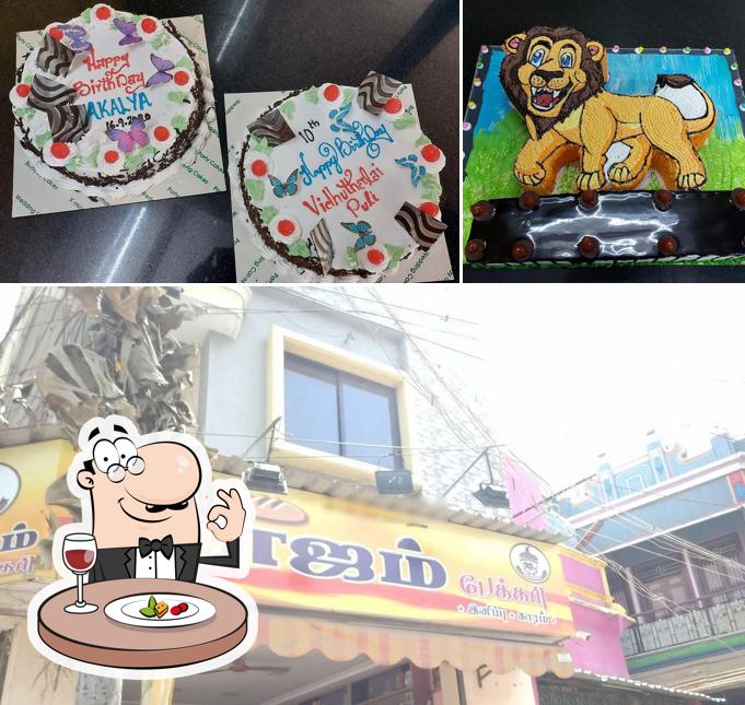 Food at Raajam bakery