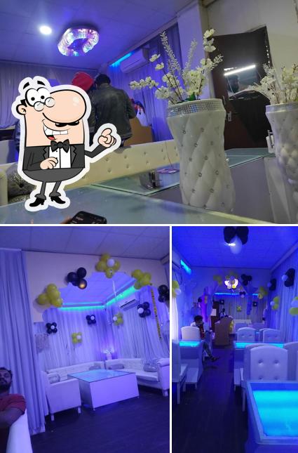 The interior of Delhi roll’s cafe/restaurant & personal place