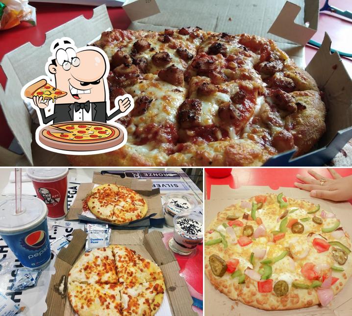 Try out different kinds of pizza