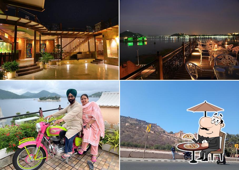 Enjoy the view outside Hotel Inder Prakash