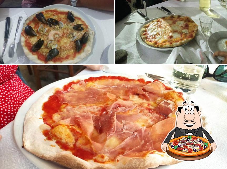 Scegli tra le molte varianti di pizza
