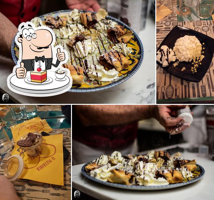 Il Pizzaiolo propone un'ampia gamma di dolci