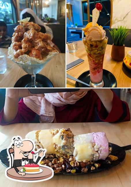 Order one of the sweet dishes