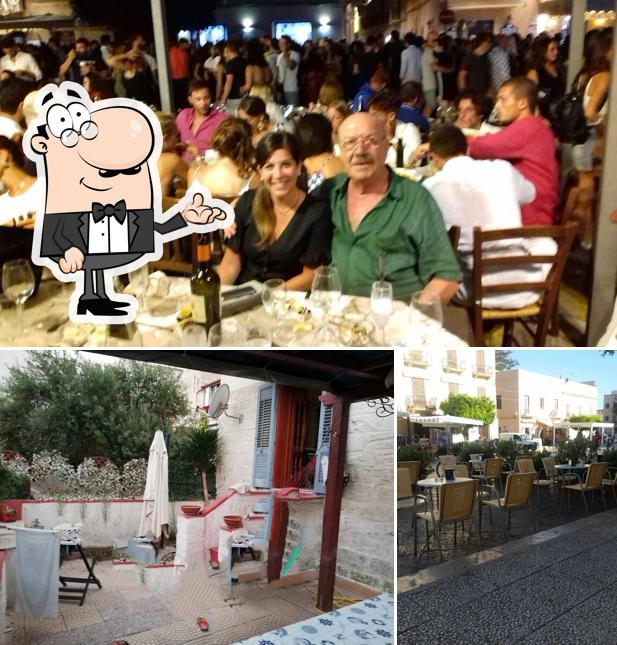 Gli interni di Bar Uccio