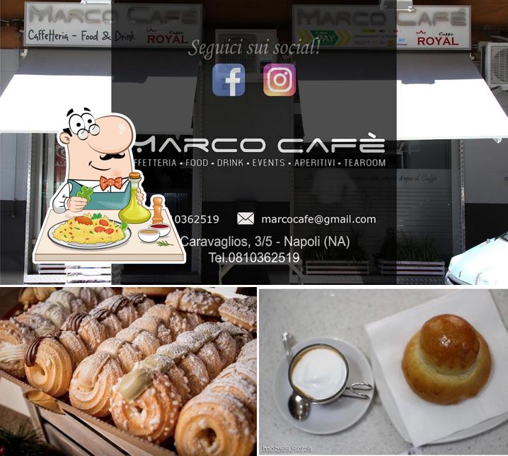 Marco Cafe Caffetteria-Food & Drink si caratterizza per la cibo e esterno